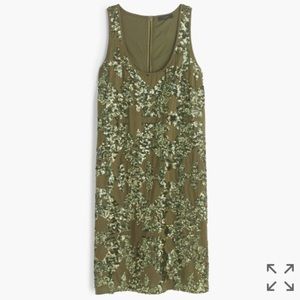 J.Crew Iridescent Sequin Shift Dress!